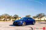 Infiniti Q50S by Naples Speed on Vossen Wheels (VFS-10) 2018 года